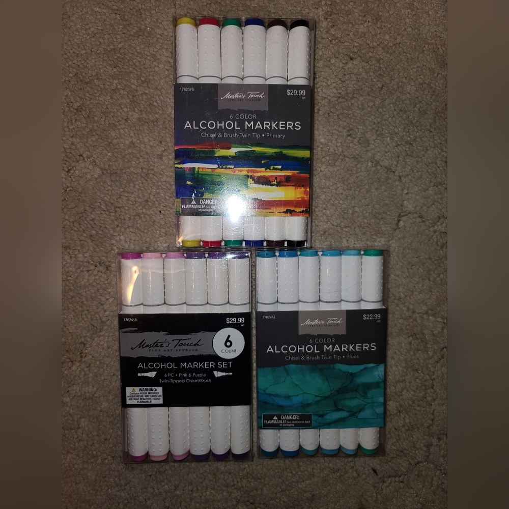 Master's Touch Markers 3 packs